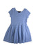 A Blue Short Sleeve Dresses from Polo Ralph Lauren in size 6T for girl. (Front View)