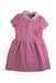 A Pink Short Sleeve Dresses from Polo Ralph Lauren in size 6T for girl. (Front View)