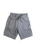 A Grey Active Shorts from Adidas in size 7Y for boy. (Front View)