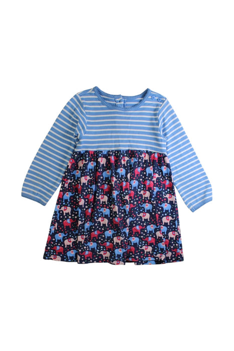 A Multicolour Long Sleeve Dresses from Jojo Maman Bébé in size 3T for girl. (Front View)