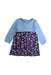 A Multicolour Long Sleeve Dresses from Jojo Maman Bébé in size 3T for girl. (Front View)