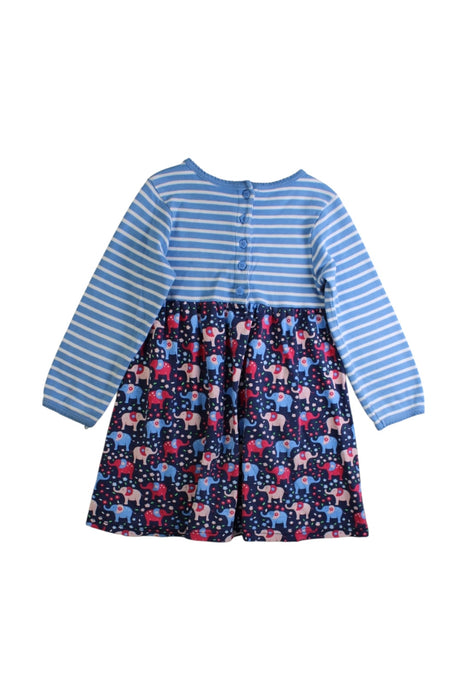 A Multicolour Long Sleeve Dresses from Jojo Maman Bébé in size 3T for girl. (Back View)