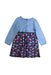 A Multicolour Long Sleeve Dresses from Jojo Maman Bébé in size 3T for girl. (Back View)