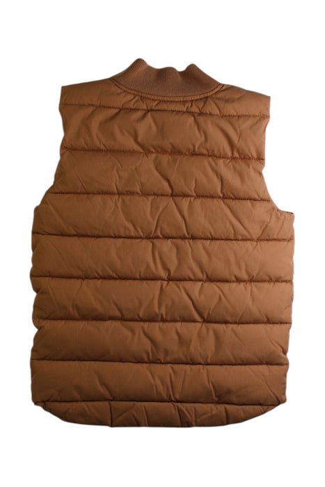 A Brown Puffer/Quilted Jackets from Country Road in size 6T for boy. (Back View)