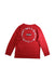 A Red Long Sleeve T Shirts from Abercrombie & Fitch in size 5T for boy. (Back View)