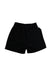 A Black Shorts from Adidas in size 7Y for boy. (Back View)