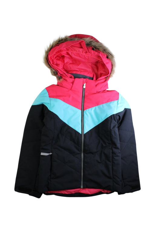 A Multicolour Puffer/Quilted Coats & Outerwear from Spyder in size 12Y for girl. (Front View)