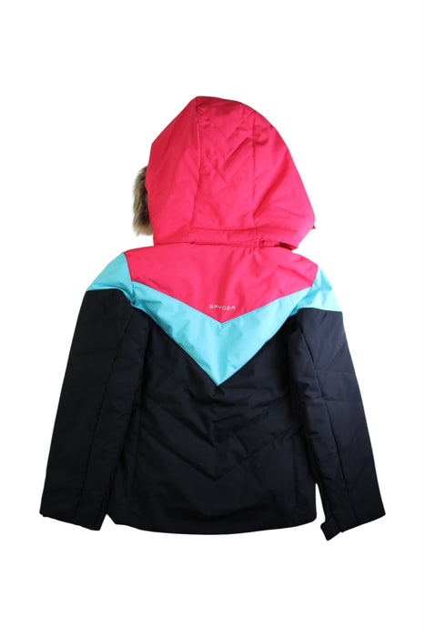 A Multicolour Puffer/Quilted Coats & Outerwear from Spyder in size 12Y for girl. (Back View)