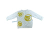 A White Long Sleeve Tops from Petit Bateau in size 3T for neutral. (Front View)