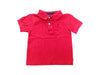 A Red Short Sleeve Polos from Nautica in size 3T for boy. (Front View)