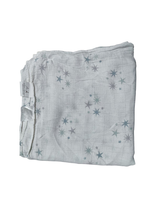 A White Swaddles from Aden & Anais in size O/S for neutral. (Front View)