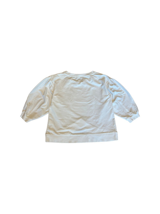 A White Crewneck Sweatshirts from Monnalisa in size 8Y for girl. (Back View)