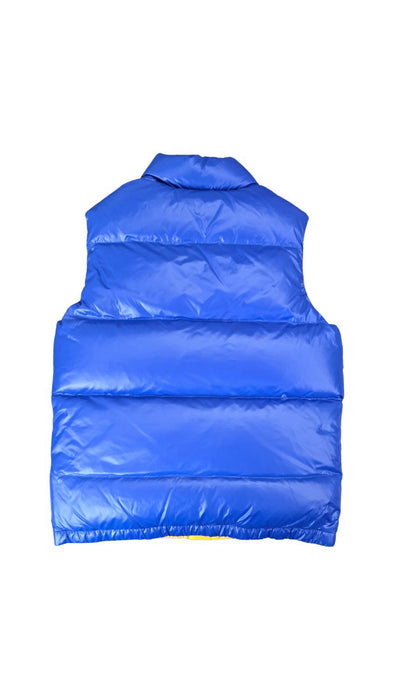 A Blue Outerwear Vests from Polo Ralph Lauren in size 14Y for neutral. (Back View)
