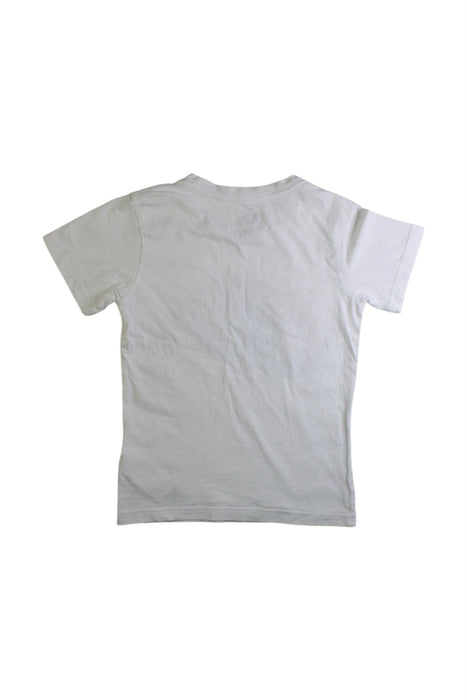 A White Short Sleeve T Shirts from Quiksilver in size 6T for boy. (Back View)