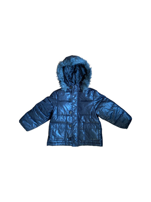 A Black Puffer/Quilted Coats & Outerwear from Comme Ca Ism in size 4T for neutral. (Front View)