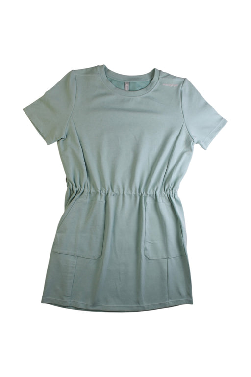 A Green Short Sleeve Dresses from Moody Tiger in size 12Y for girl. (Front View)