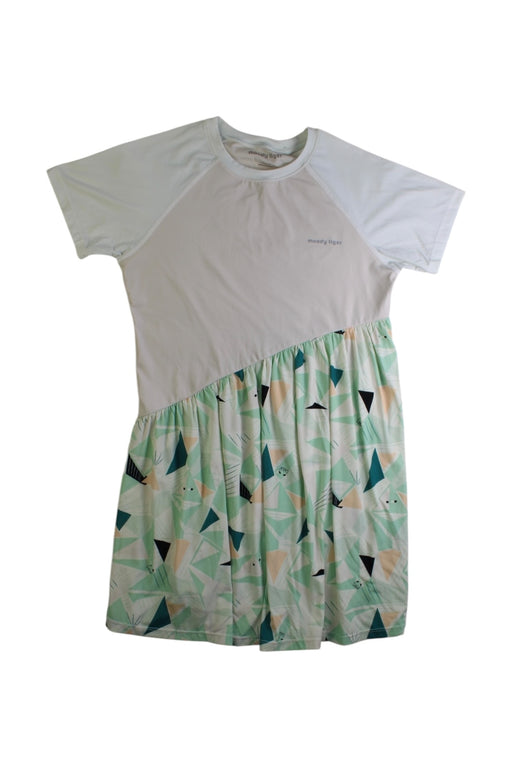 A Multicolour Short Sleeve Dresses from Moody Tiger in size 10Y for girl. (Front View)