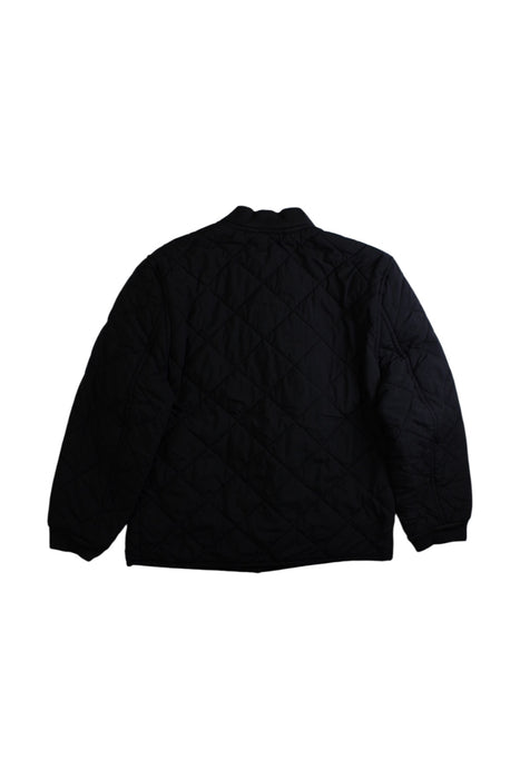 A Navy Puffer/Quilted Jackets from Polo Ralph Lauren in size 6T for boy. (Back View)