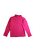 A Pink Long Sleeve T Shirts from Petit Bateau in size 6T for girl. (Front View)