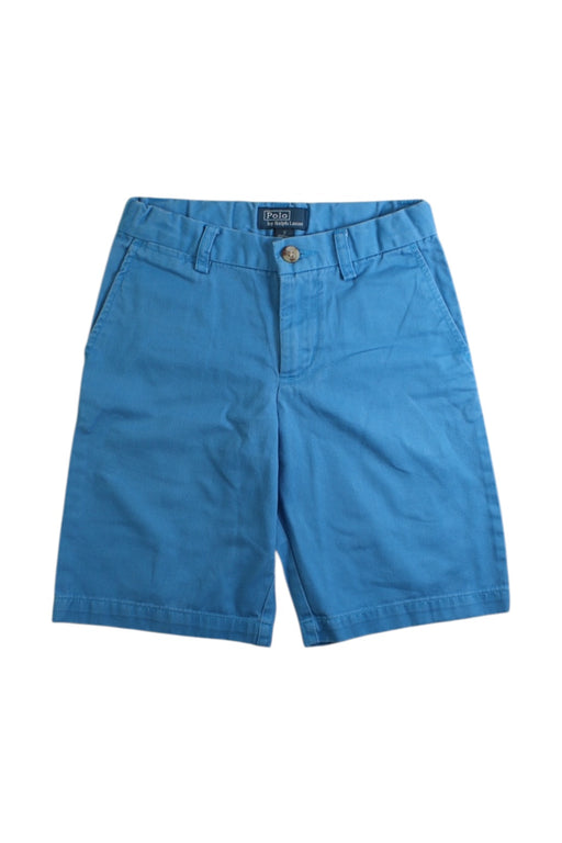 A Blue Shorts from Polo Ralph Lauren in size 7Y for boy. (Front View)