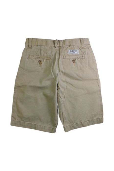 A Beige Shorts from Polo Ralph Lauren in size 7Y for boy. (Back View)