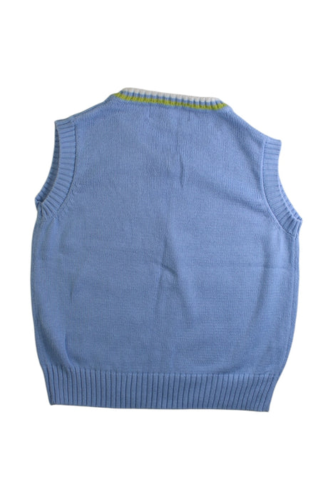 A Blue Sweater Vests from Polo Ralph Lauren in size 8Y for boy. (Back View)