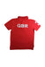 A Red Short Sleeve Polos from Polo Ralph Lauren in size 6T for boy. (Back View)