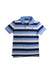 A Blue Short Sleeve Polos from Polo Ralph Lauren in size 6T for boy. (Front View)