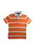 A Orange Short Sleeve Polos from Polo Ralph Lauren in size 6T for boy. (Front View)