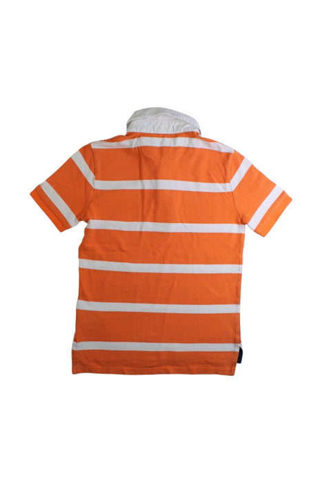 A Orange Short Sleeve Polos from Polo Ralph Lauren in size 6T for boy. (Back View)