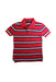 A Red Short Sleeve Polos from Polo Ralph Lauren in size 7Y for boy. (Front View)