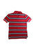 A Red Short Sleeve Polos from Polo Ralph Lauren in size 7Y for boy. (Back View)