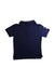 A Navy Short Sleeve Polos from Polo Ralph Lauren in size 7Y for boy. (Back View)