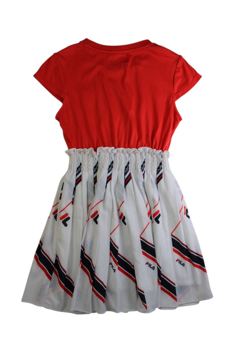 A Multicolour Short Sleeve Dresses from Fila in size 7Y for girl. (Back View)