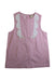 A Pink Sleeveless Tops from Chickeeduck in size 7Y for girl. (Front View)