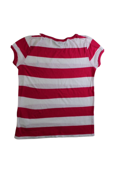 A Red Short Sleeve T Shirts from Polo Ralph Lauren in size 6T for girl. (Back View)