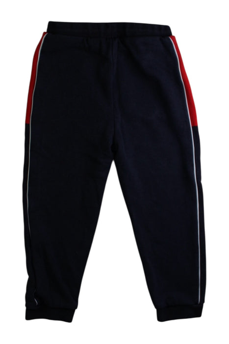 A Navy Sweatpants from Fila in size 4T for boy. (Back View)