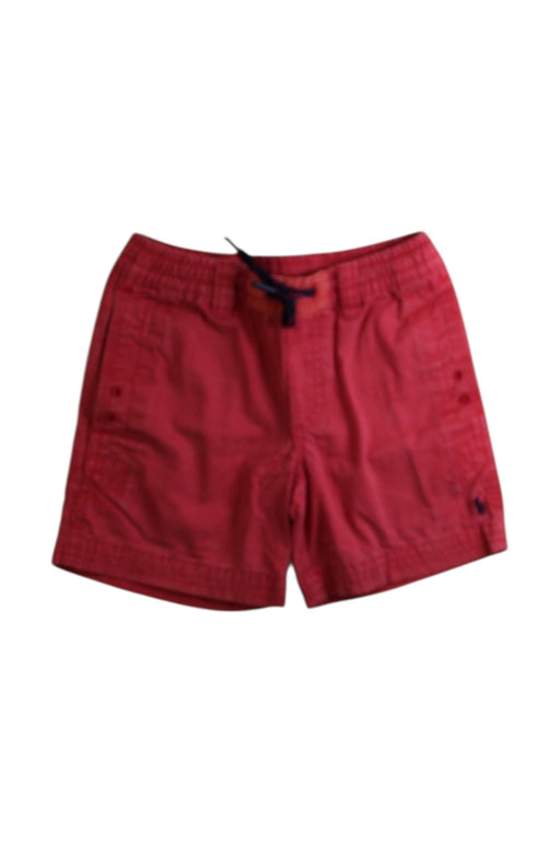 A Red Shorts from Polo Ralph Lauren in size 4T for boy. (Front View)
