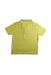 A Yellow Short Sleeve Polos from Boss in size 5T for boy. (Back View)