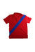 A Red Short Sleeve Polos from Polo Ralph Lauren in size 4T for boy. (Back View)