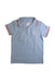 A Blue Short Sleeve Polos from Jacadi in size 6T for boy. (Front View)