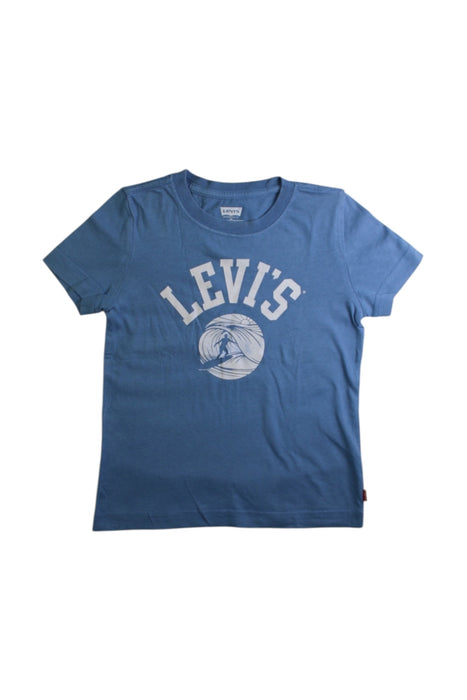 A Blue Short Sleeve T Shirts from Levi's in size 4T for boy. (Front View)