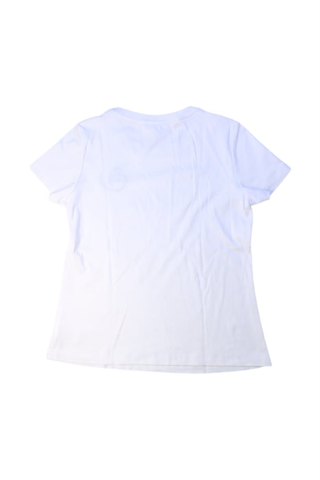 A White Short Sleeve T Shirts from Bora Aksu in size 10Y for girl. (Back View)