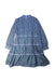 A Blue Long Sleeve Dresses from Bora Aksu in size 10Y for girl. (Front View)