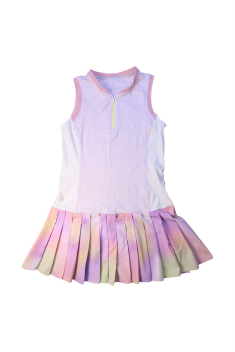 A Multicolour Sleeveless Dresses from Moody Tiger in size 12Y for girl. (Front View)