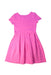 A Pink Short Sleeve Dresses from Polo Ralph Lauren in size 7Y for girl. (Back View)