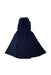 A Navy Capes & Ponchos from Bape by A Bathing Ape in size 4T for girl. (Back View)
