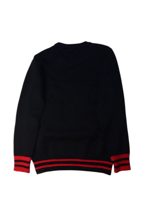 A Red Knit Sweaters from Woolrich in size 8Y for boy. (Back View)