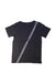 A Black Short Sleeve T Shirts from Yporque in size 8Y for boy. (Front View)