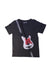 A Black Short Sleeve T Shirts from Yporque in size 8Y for boy. (Back View)